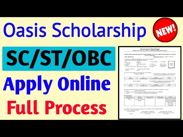 Oasis Scholarship 2020- Eligibility, Rewards and Application ..